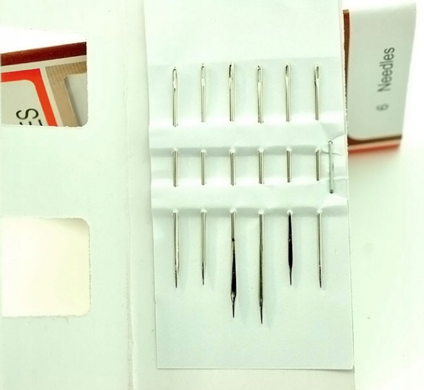 IGŁY DO SZYCIA RĘCZNEGO SKÓRY ZESTAW 6SZT - 6998277674 - oficjalne