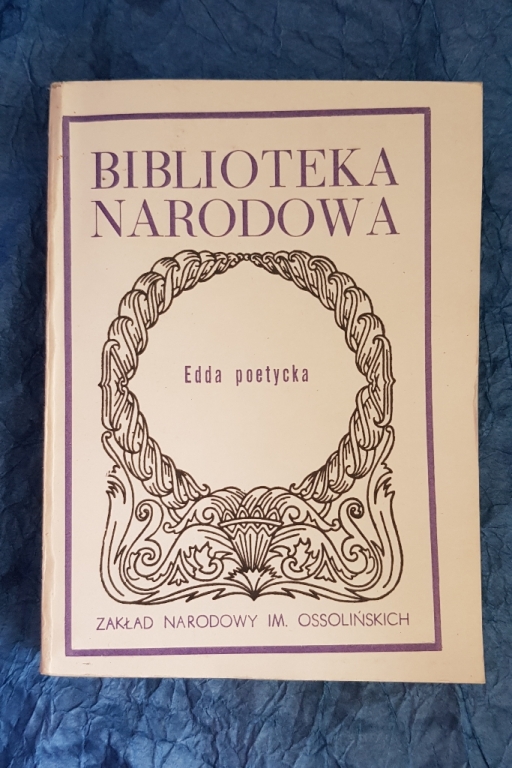 KSIĄŻKA EDDA POETYCKA oprac. Stromberg