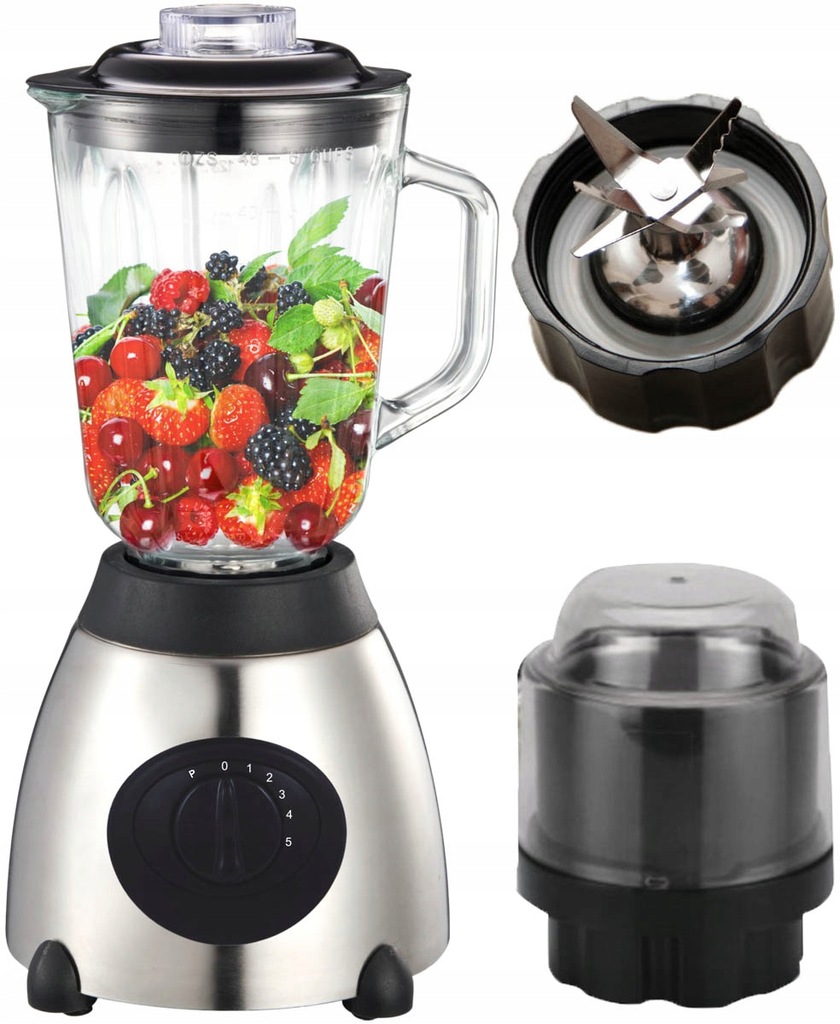 BLENDER KIELICHOWY Z MŁYNKIEM DO KAWY DUŻA MOC 10521984764
