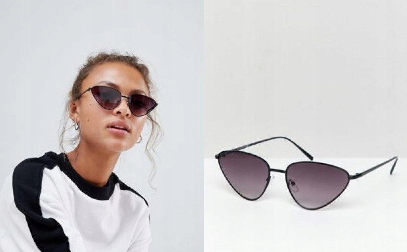 DA0828 BERSHKA__NT4 KOCIE OKULARY PRZECIWSŁONECZNE