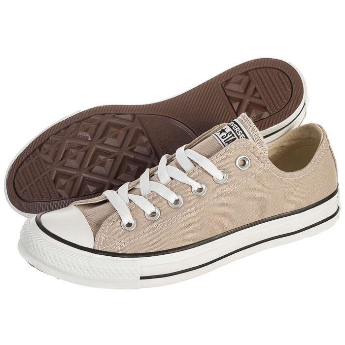 Buty Trampki Converse CT All Star OX Beżowe Niskie