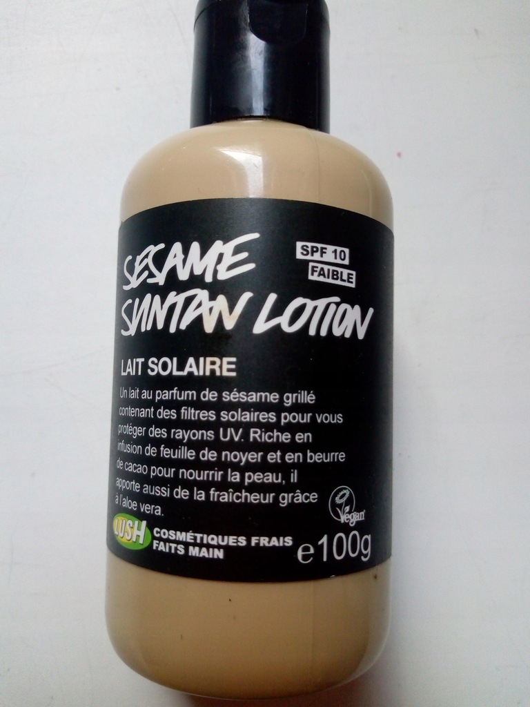 Lush,Sesame Suntan Lotion 100g/ml krem do opalania