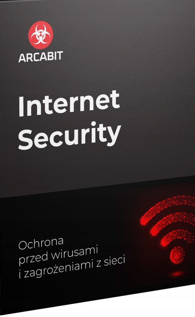 Arcabit Internet Security 2025 3 PC 1 rok polski antywirus dla 3 stanowisk