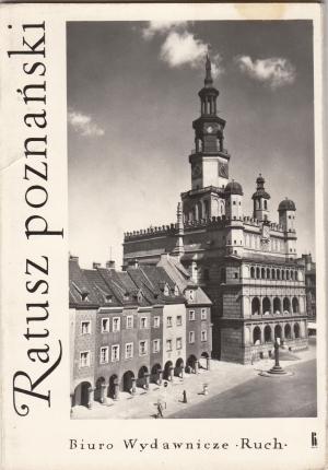 Ratusz Poznański biały zestaw 7 kartek