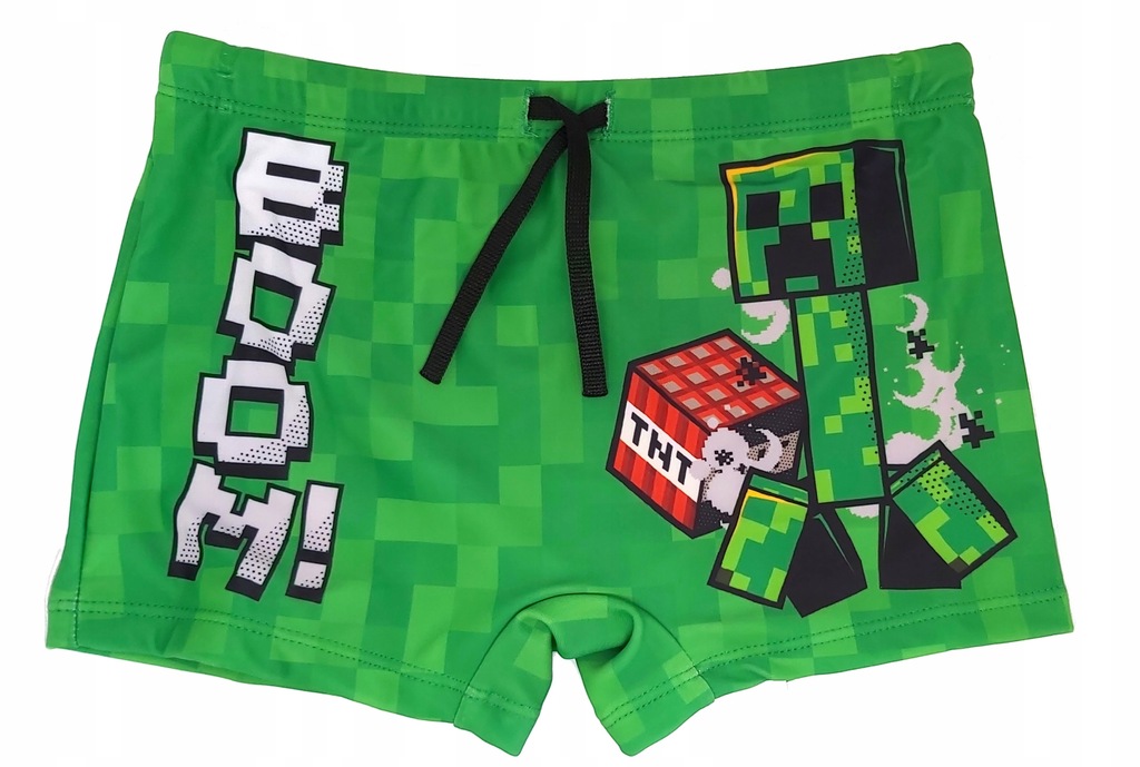 MINECRAFT Kąpielówki Bokserki kąpielowe 6 lat 116
