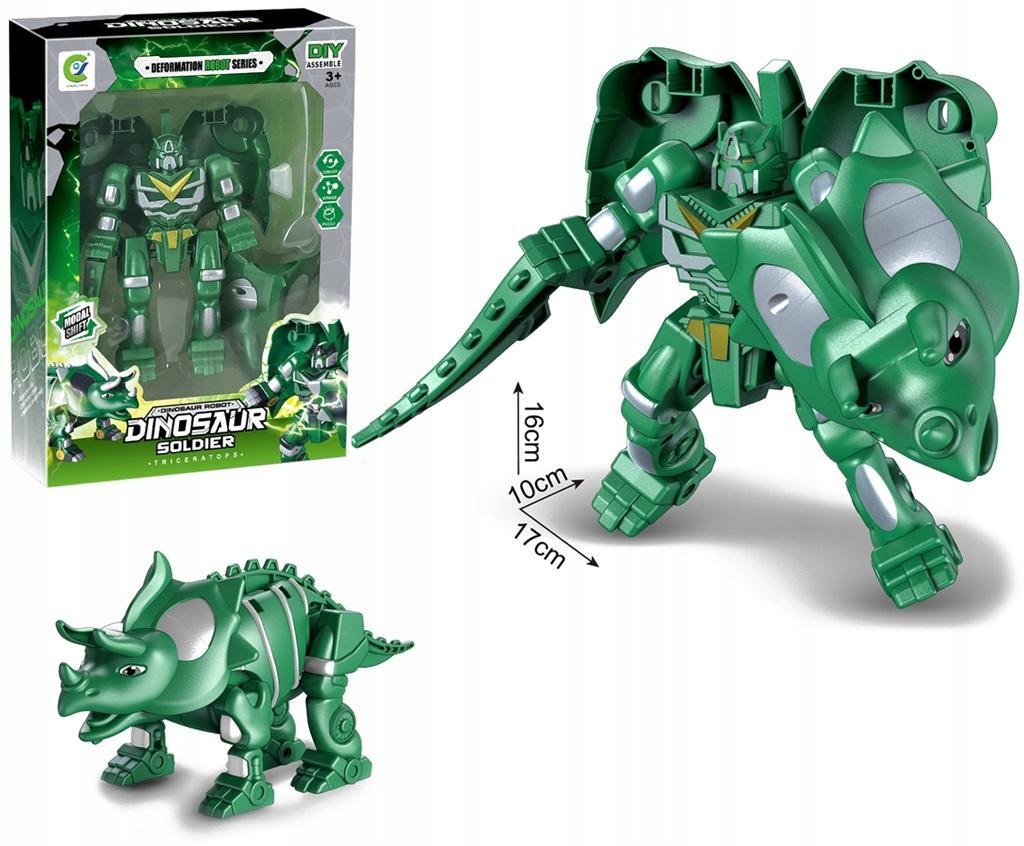 ROBOT DINOZAUR TRICERATOPS, TRIFOX