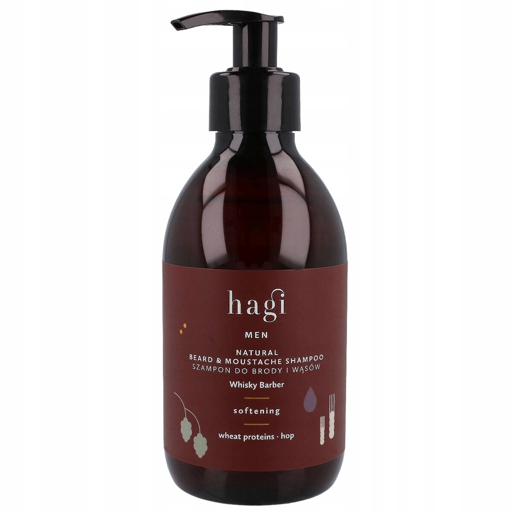 Hagi Beard and Moustache Shampoo 300 ml - Szampon do brody i wąsów
