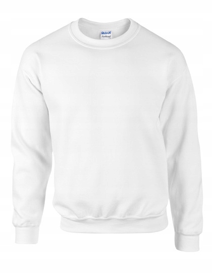 Gildan Bluza DryBlend Crewneck Sweatshirt white L