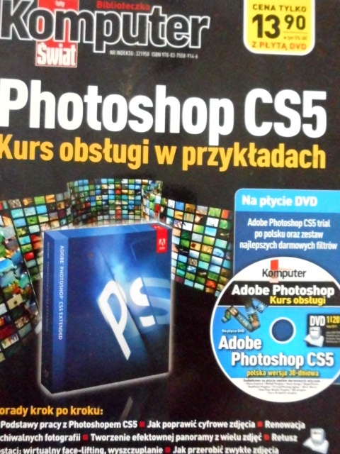 PHOTOSHOP CS5-KURS OBSŁUGI W PRZYKŁADACH