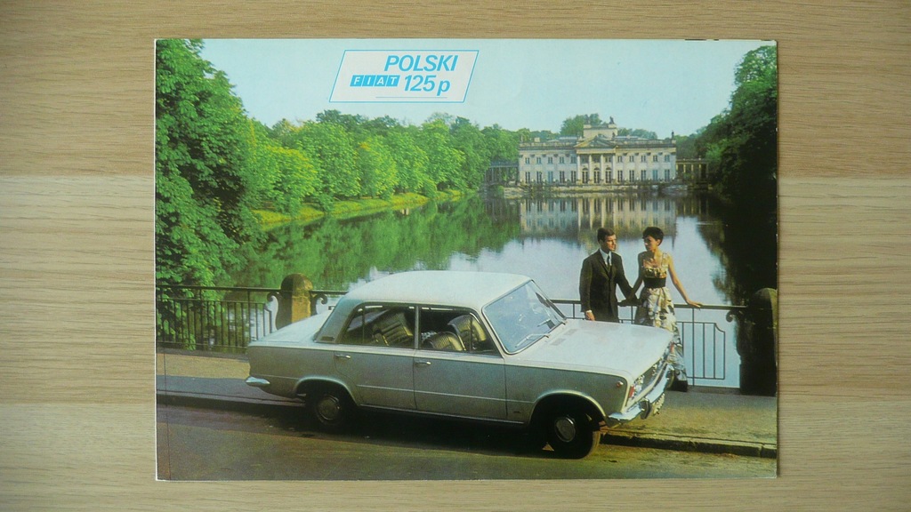 Prospekt Polski Fiat 125p Holandia 1970