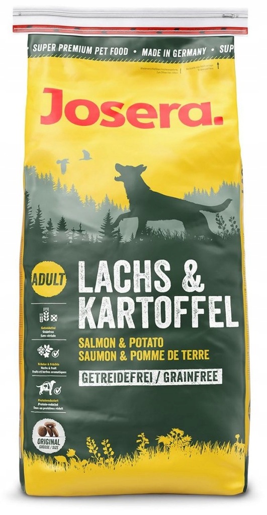 Karma JOSERA Lachs & Kartoffel (15 kg )