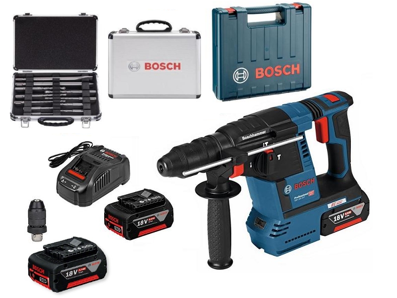 Bosch Mlot Gbh 18v 26f Sds 3xaku Wiertlo Dluto Oficjalne Archiwum Allegro