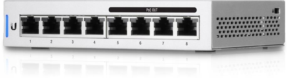 Ubiquiti US-8-60W 8-port Gigabit UniFi switch (4x PoE+/48V PoE, 60W) 5