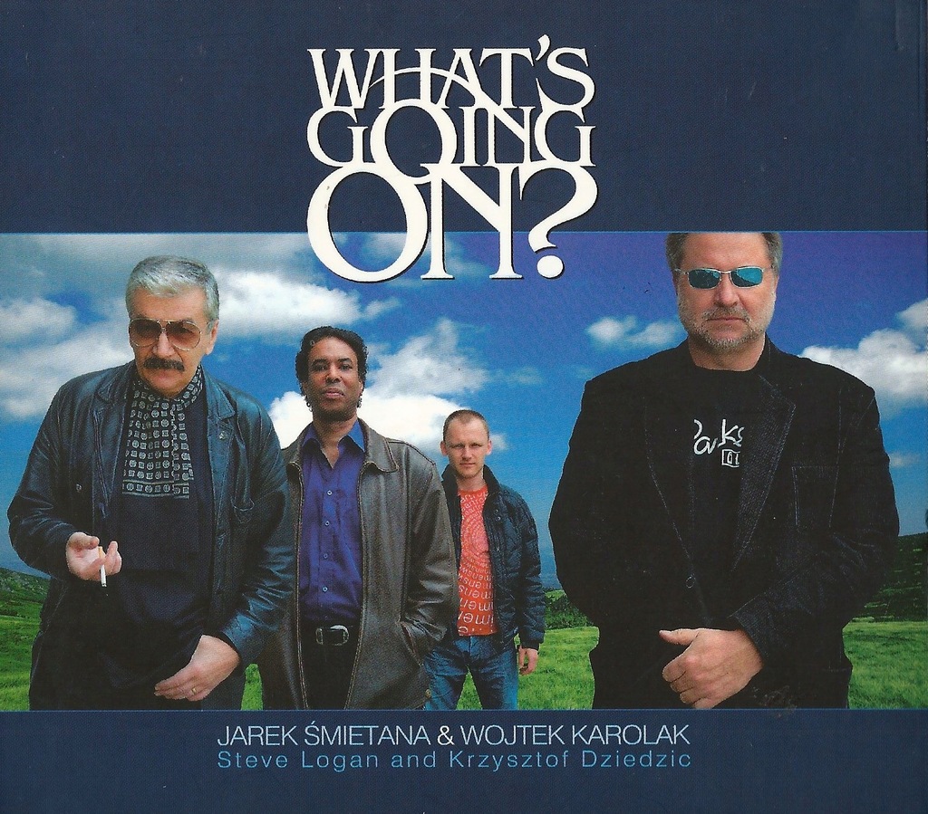 Jarek Śmietana Wojtek Karolak WHAT'S GOING ON? CD