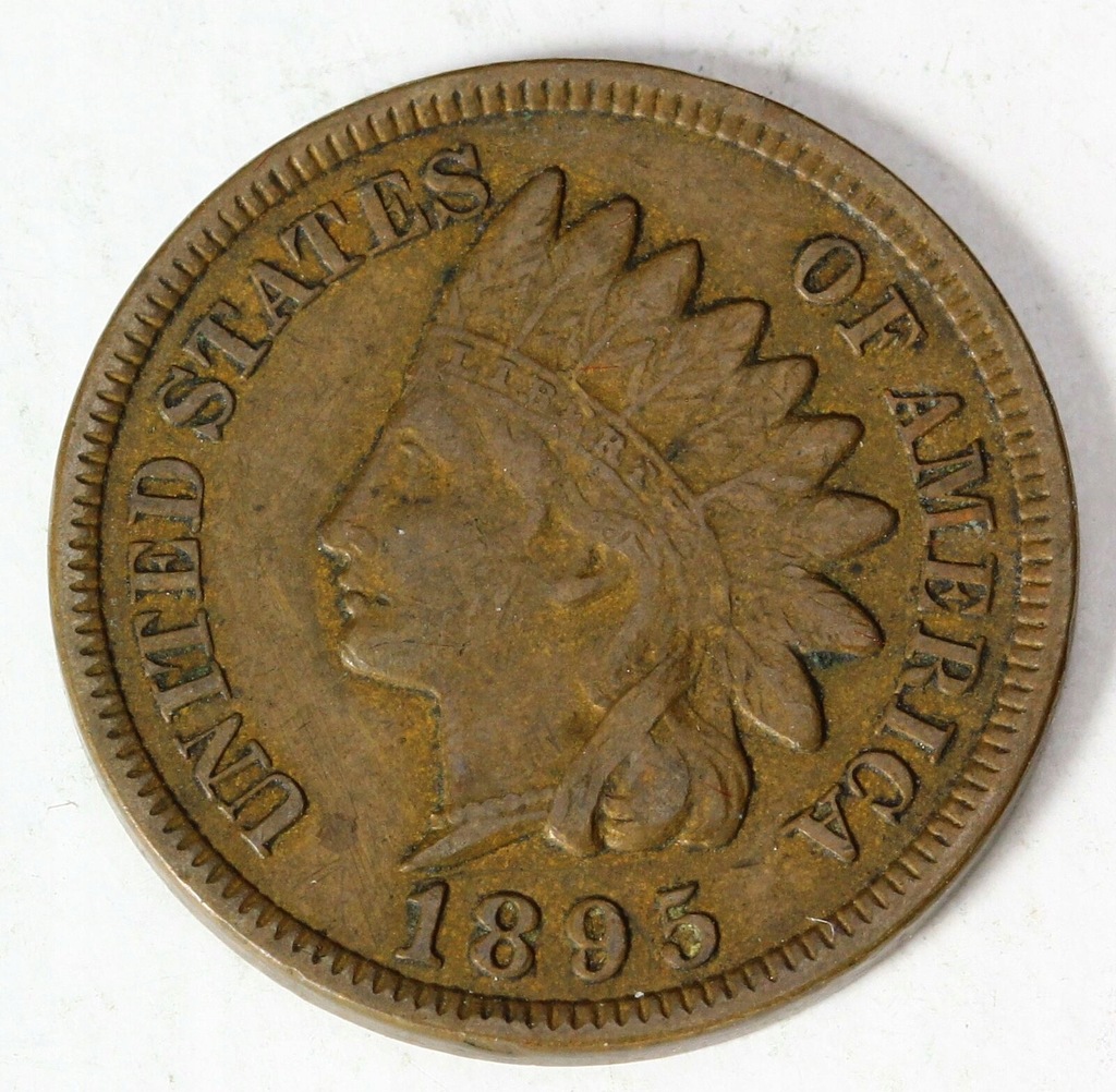 USA 1 Cent Indianin 1895r.