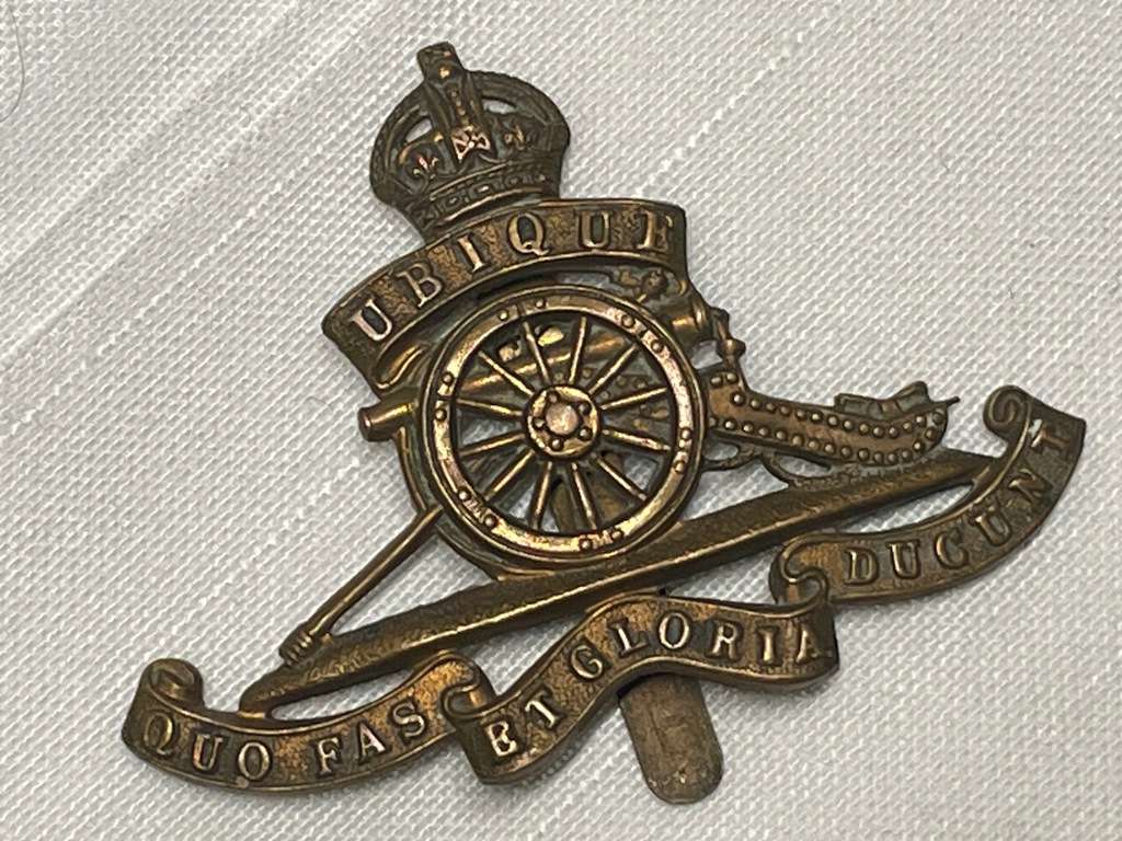 Odznaka na Beret Royal Artillery