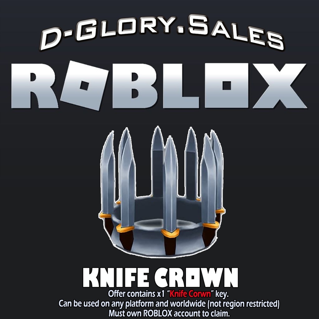 Roblox Knife Crown – Tajemnica Morderstwa 2