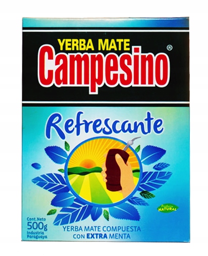 Yerba Mate Campesino Refrescante 500g Mięta