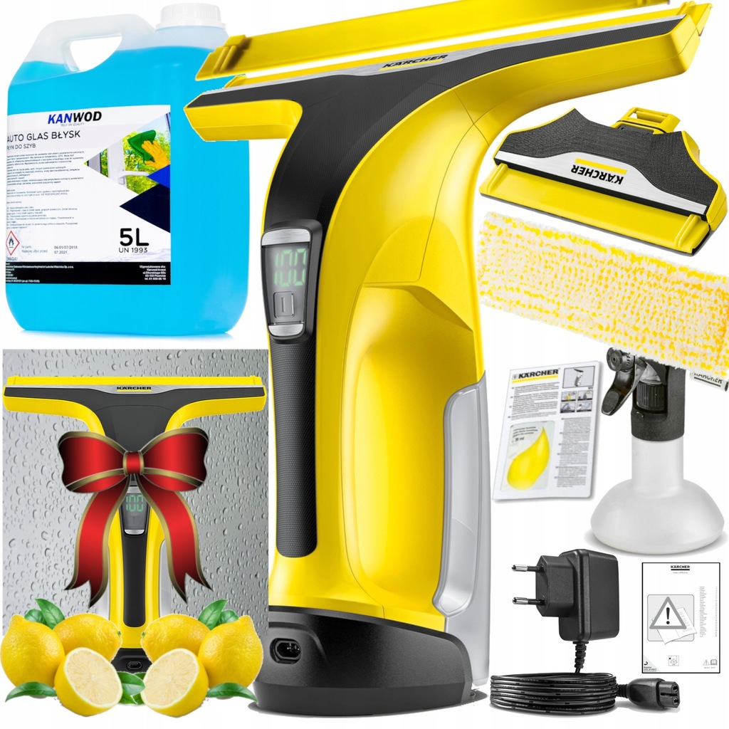 Купить KARCHER СТЕКОНОМОЙКА WV6 PLUS GIGA ЖИДКОСТЬ 5л: отзывы, фото, характеристики в интерне-магазине Aredi.ru