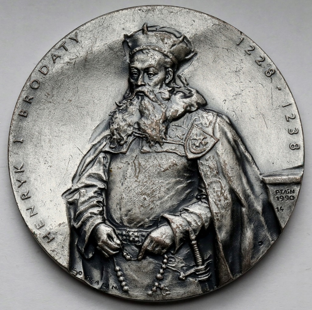 9813. Medal (40 mm), Henryk I Brodaty