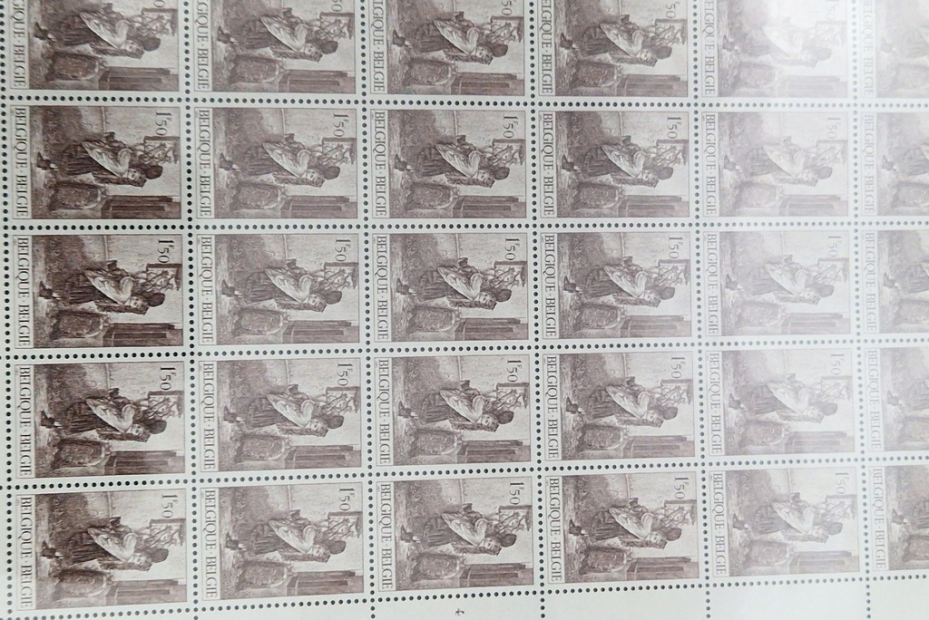 #41 ARKUSZ BELGIA CZYSTY