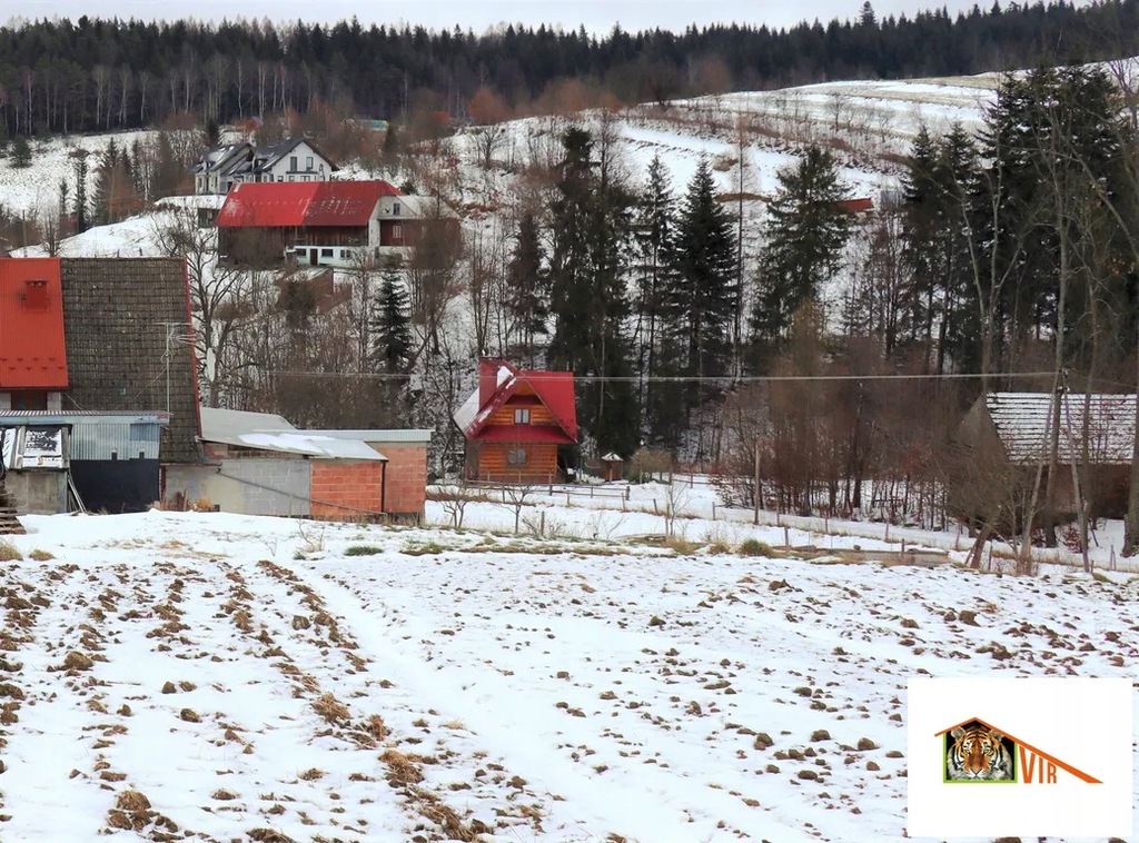 Działka, Krzeczów, Lubień (gm.), 846 m²