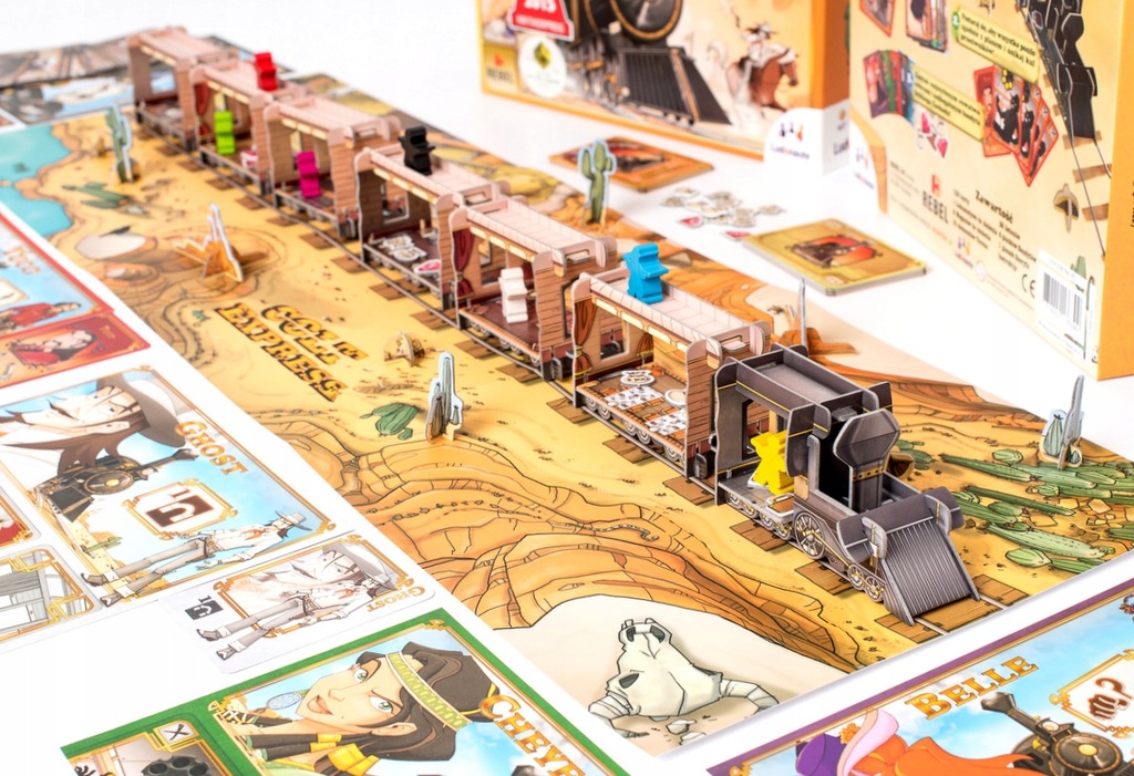 Купить COLT EXPRESS GAME (польское издание) REBEL: отзывы, фото, характеристики в интерне-магазине Aredi.ru