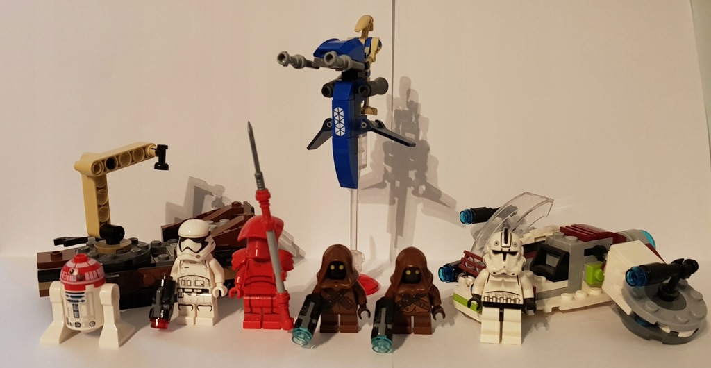 Lego Star Wars 75198,75206,7868,clone trooper mix - 11602787168 - oficjalne archiwum Allegro