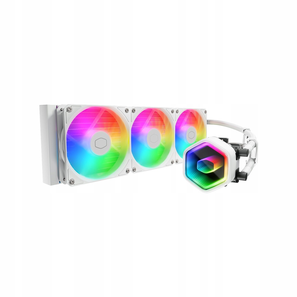 Cooler Master chłodzenie CPU MasterLiquid 360 Core II ARGB White MLW-D36M-A