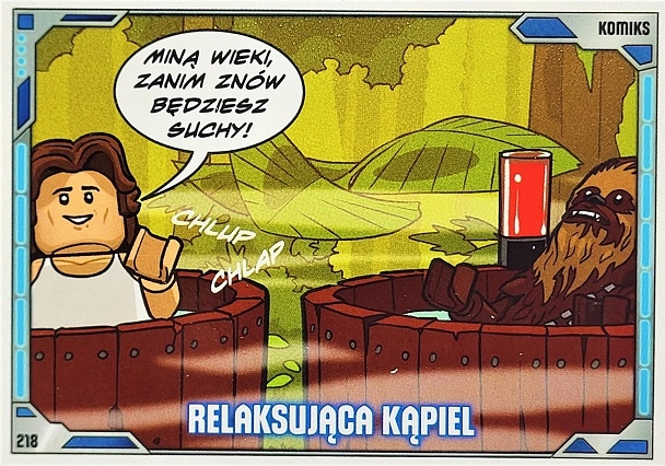 LEGO STAR WARS KARTA Komiks - Seria 3 nr 218