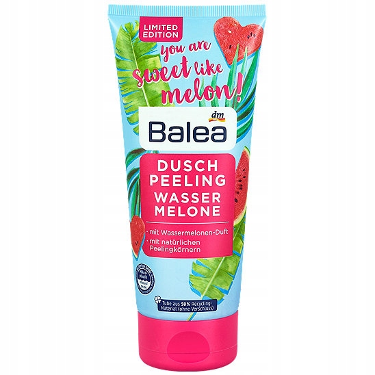 Balea Dusch Peeling Melone o zapachu arbuza 200 ml