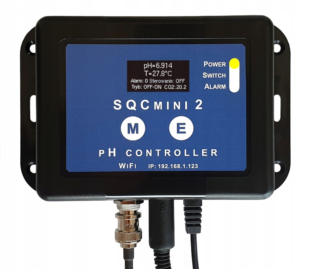 SQCmini 2, komputer / kontroler pH, sonda pH