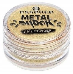 ESSENCE Pyłek Metal Shock Nail Powder 04 Złoty