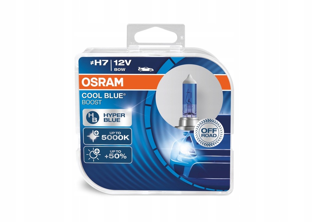 Купить Лампы OSRAM H7 COOL BLUE BOOST, холодный белый: отзывы, фото, характеристики в интерне-магазине Aredi.ru