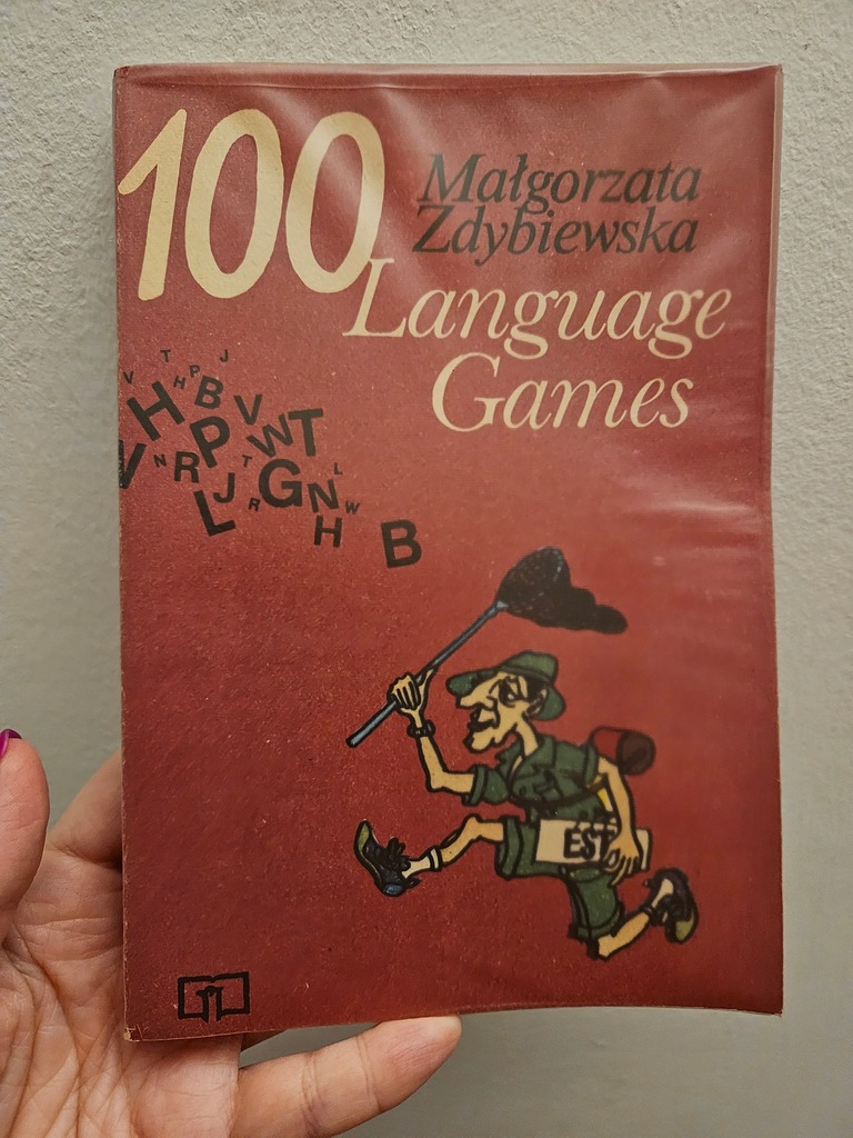 Książka 100 Language Games Małgorzata Zdybiewska Gry językowe angielski ENG