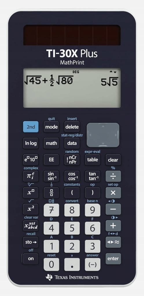 Kalkulator naukowy Texas Instruments TI-30X Plus