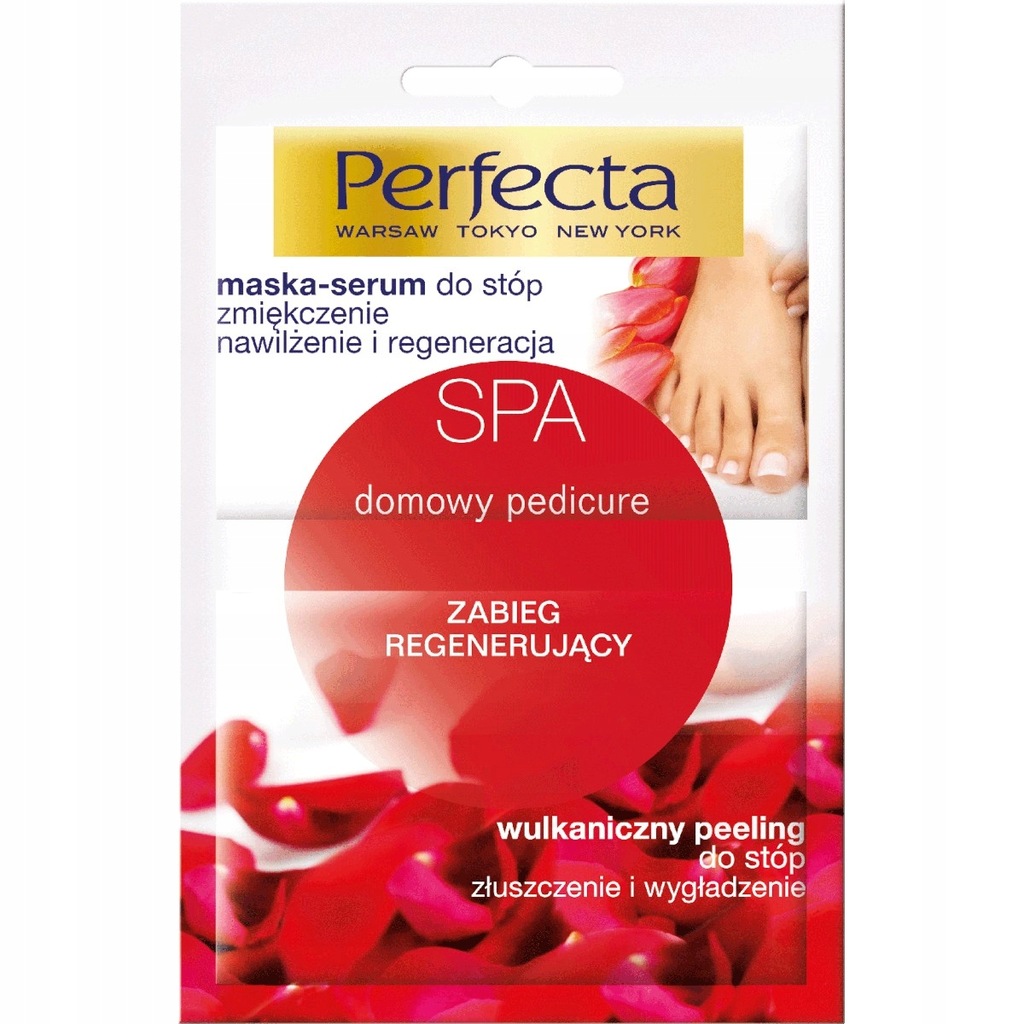 Perfecta SPA Domowy Pedicure Zabieg Regenerujący