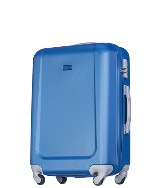 Średnia walizka PUCCINI Ibiza ABS04 B niebieska