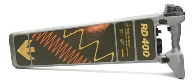 RADIODETECTION RD 400 DETEKTOR WYKRYWACZ RUR KABLI