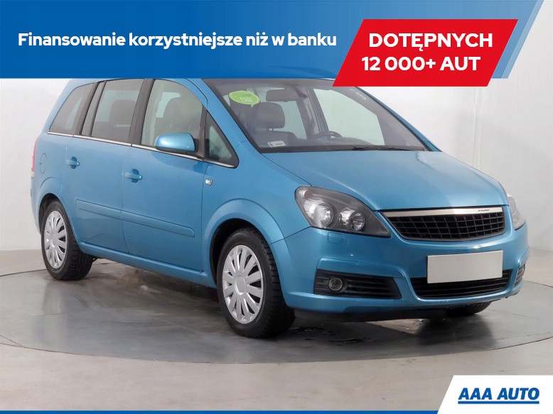 Opel Zafira 2.0 Turbo OPC , GAZ, 7 miejsc, Navi