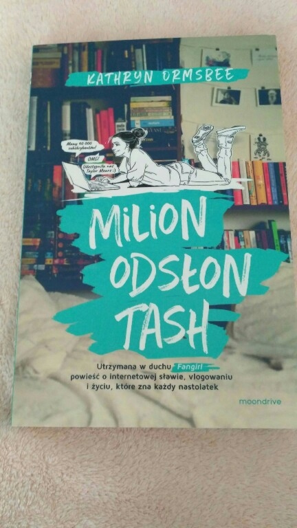 książka młodzieżowa Milion odsłon Tash