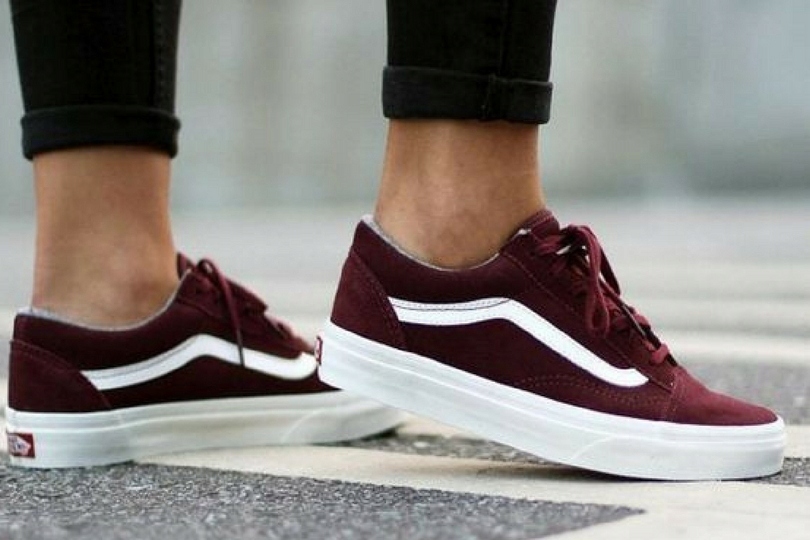 vans bordowe old skool