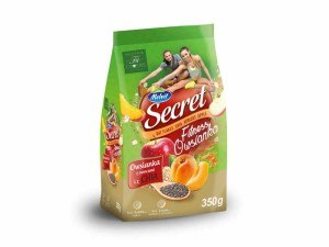 SECRET FITNESS OWSIANKA Z OWOCAMI I CHIA 350G MELVIT