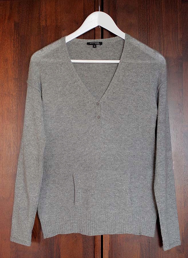 piękny sweter AVENUE FOCH 100% cashmere 12870138882 oficjalne