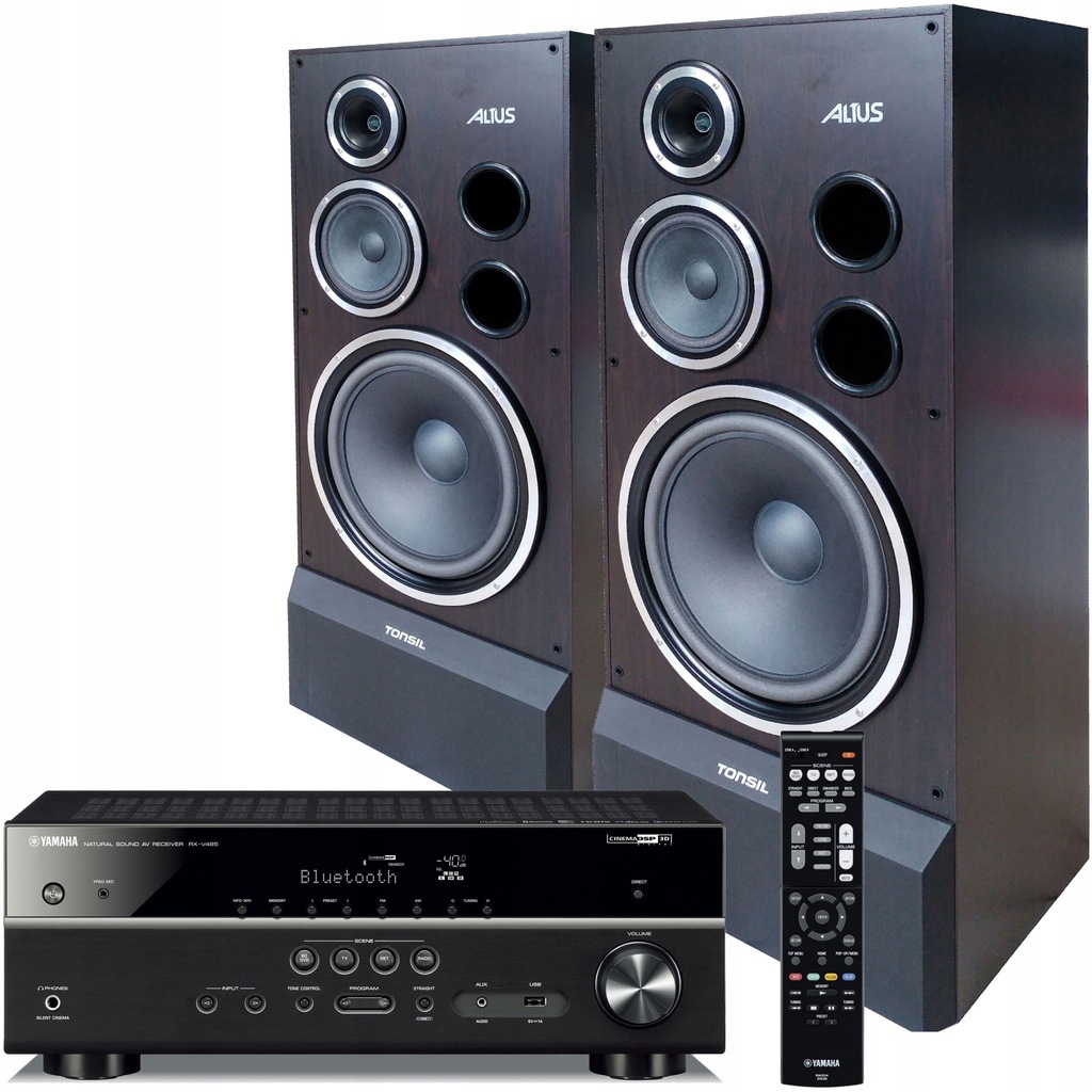 Купить Yamaha RX-V485 MusicCast + Tonsil Altus 300 СТЕРЕО: отзывы, фото, характеристики в интерне-магазине Aredi.ru