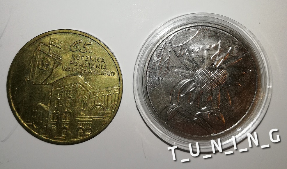 2 monety