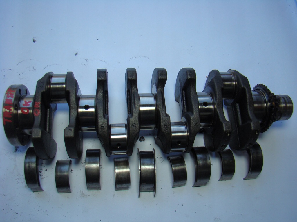 Wał korbowy panewki Ducato Jumper Transit 2.2 2.4 EURO 5 BK2Q6303AA NOMINAŁ