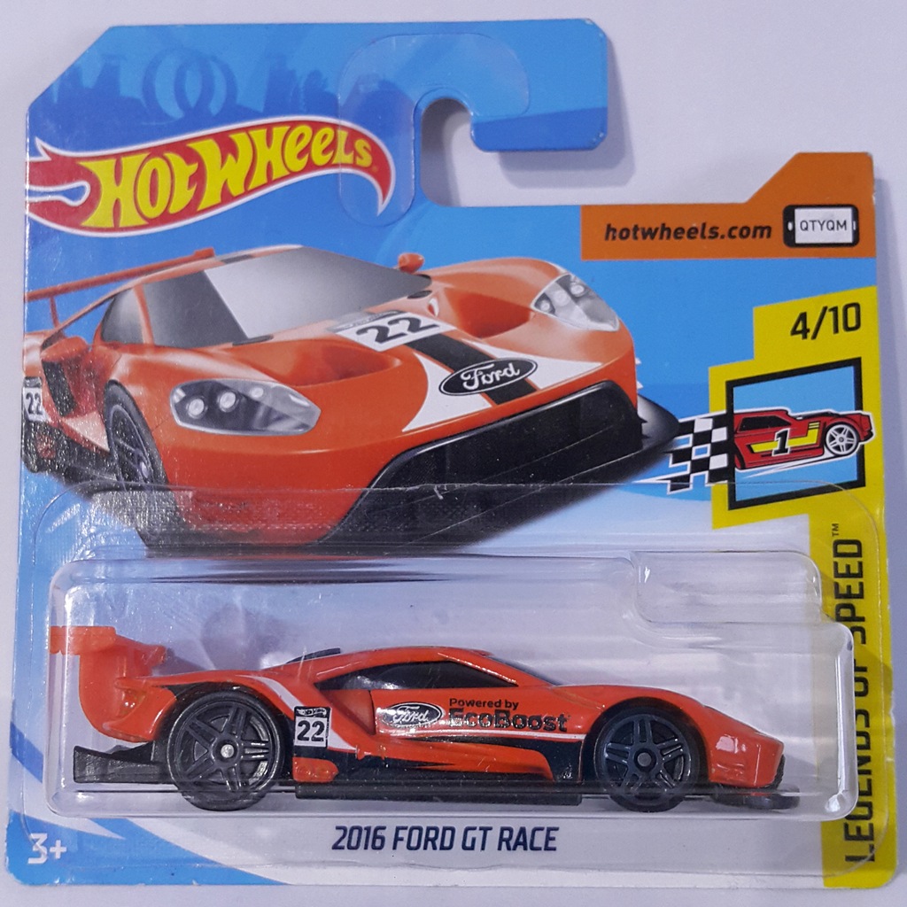 2016 Ford GT Race Hot Wheels 2018