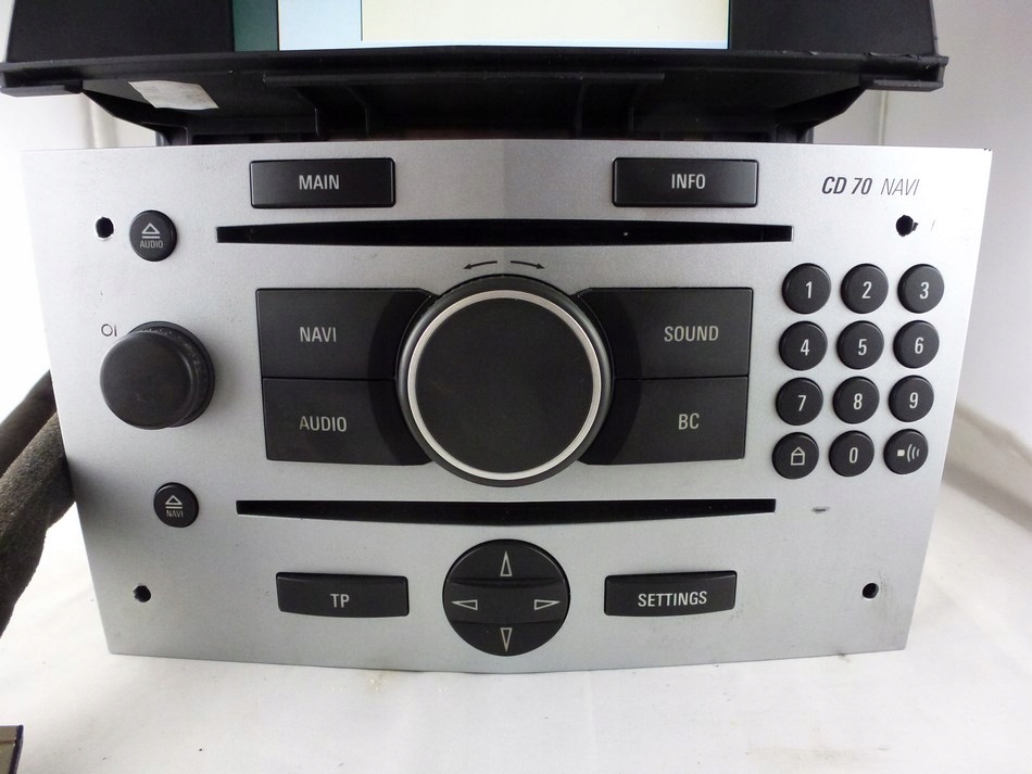 CD70 navi Opel Astra h 3 Zafira b wyswietlacz CID - 7891638762 ...