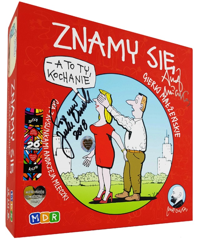 Andrzej Mleczko - Znamy się, gra planszowa